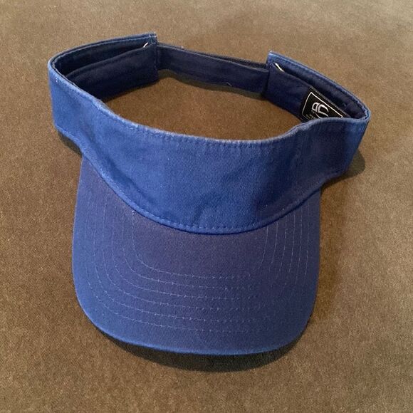 Women’s Men’s Unisex OC Blue Sports Visor Sun Hat One Size Fits Most NEW - Picture 3 of 7